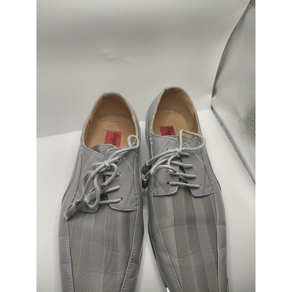 gray shoes for men 12 - Picture 3 of 8